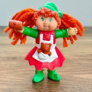 Vintage CABBAGE PATCH KIDS McDonalds KIMBERLY KATHERINE Toy Doll Santa Elf 1994